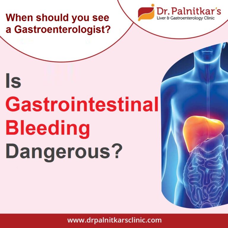 Is gastrointestinal bleeding dangerous? When should you see a